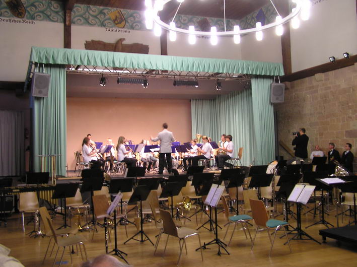 das Jugendorchester der Stadtkapelle - Leitung Jrgen Charrier 